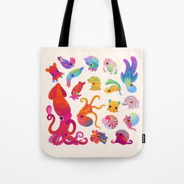 Cephalopod - pastel Tote Bag