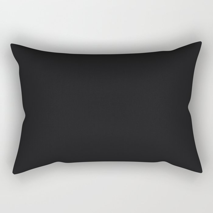 Black Redstart Black Rectangular Pillow