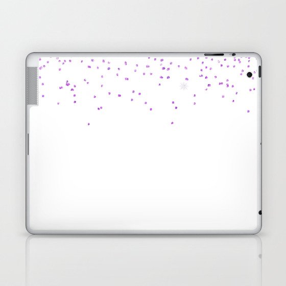 Gold Sparkling Pattern Design Laptop & iPad Skin