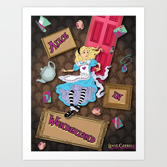 Alice in Wonderland Art Print