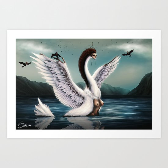 Harpies Art Print