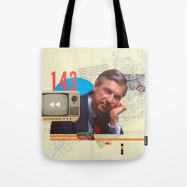 Mr. Rogers 143 Tote Bag