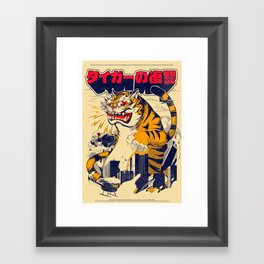 The Revenge of the Tiger Framed Art Print