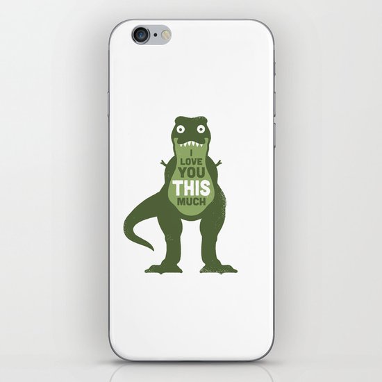 Amourosaurus iPhone & iPod Skin