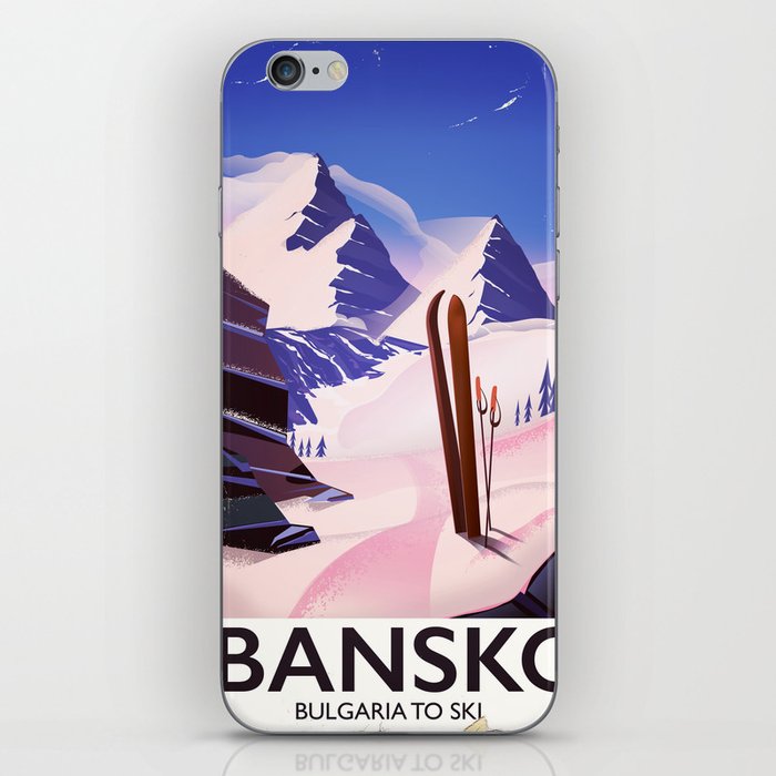 Bansko Bulgaria To Ski iPhone Skin