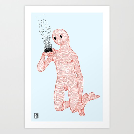 And Still It Burns Art Print