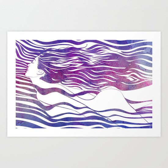 Water Nymph VI Art Print