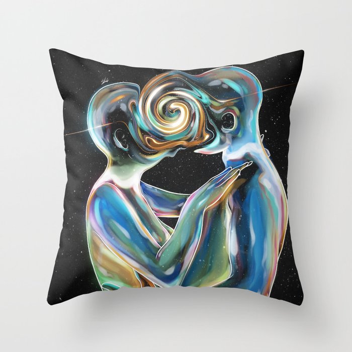 Souls of universe. Throw Pillow