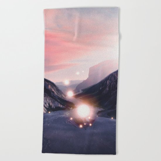 Energy. Beach Towel