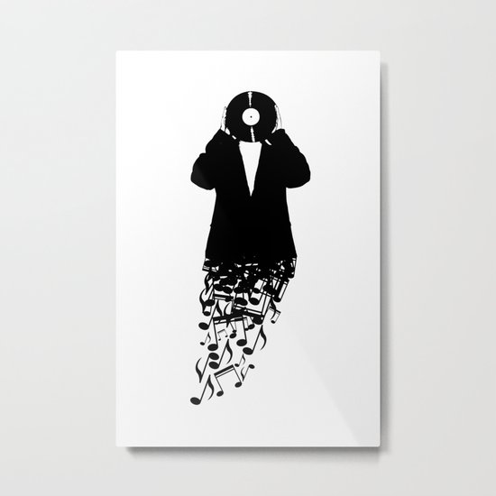 Musicman Metal Print