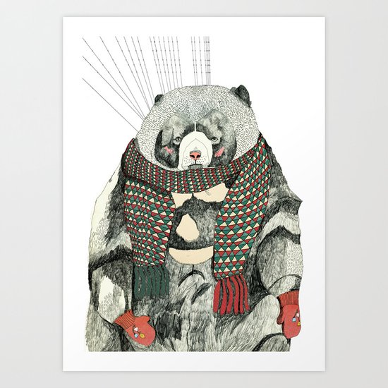 Woolly Bear Art Print