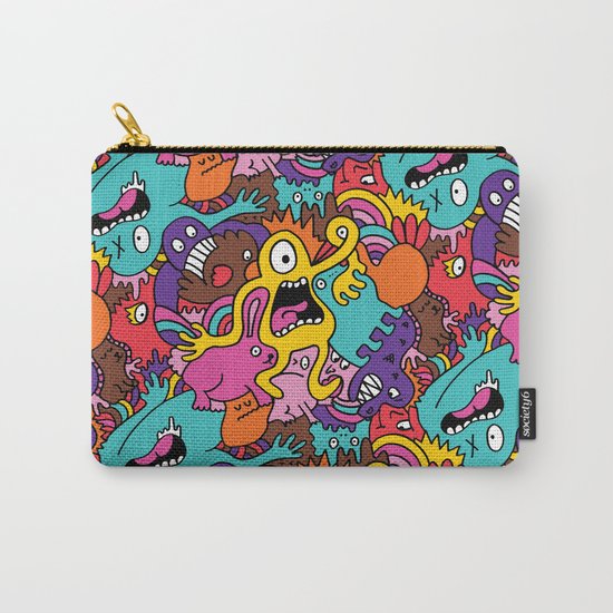 More Monsters, More Patterns Carry-All Pouch