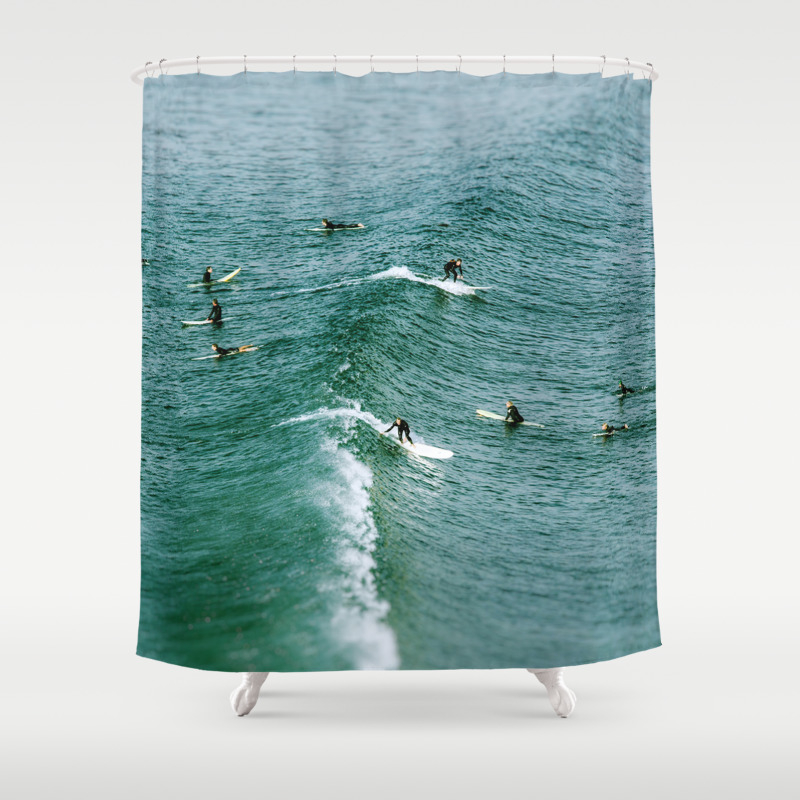Toy Surf Shower Curtain By Brianmorrisphotography Society6