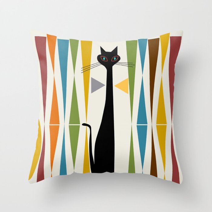 mid century modern pillows