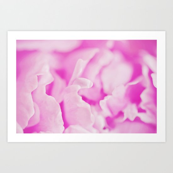 Pink Peony Art Print