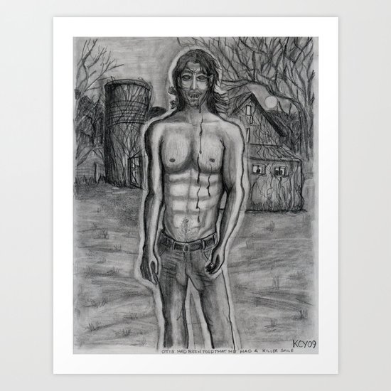 Killer Smile. Art Print