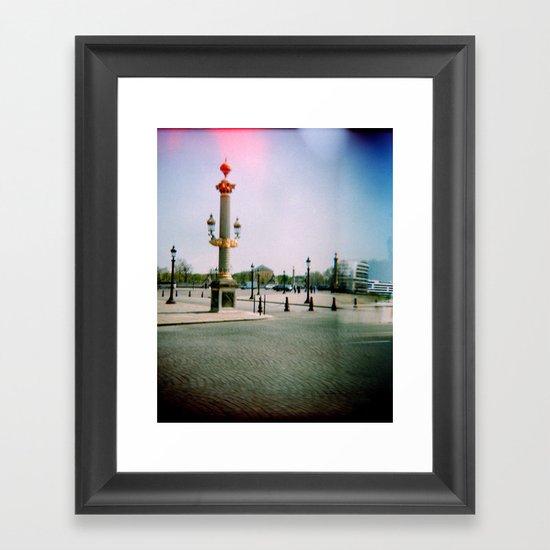 Place de la Concorde, Paris Framed Art Print