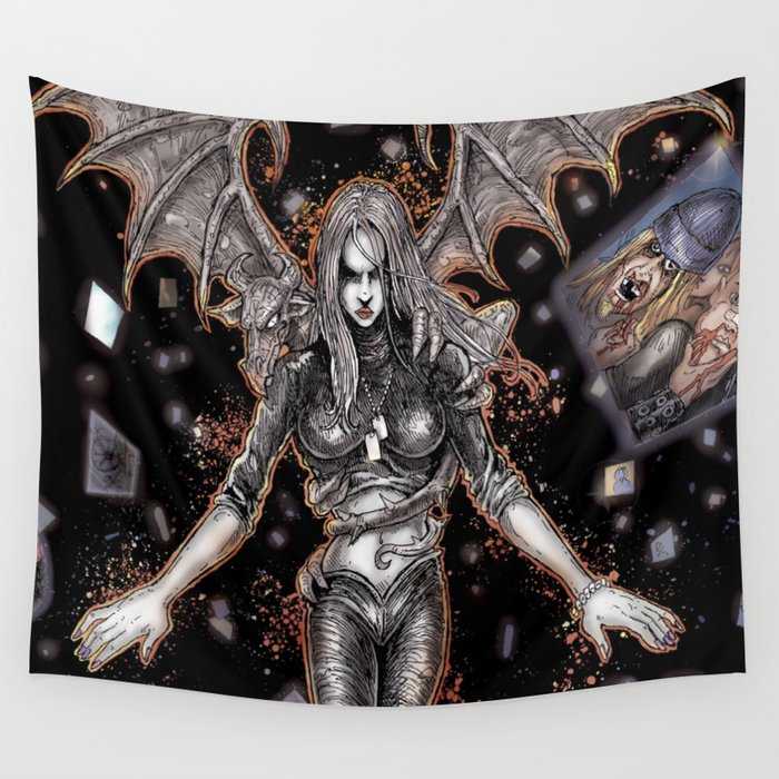 The Tales of Bloody Mary #5 Wall Tapestry