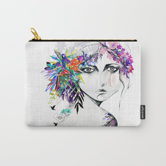 Exotic Girl Carry-All Pouch