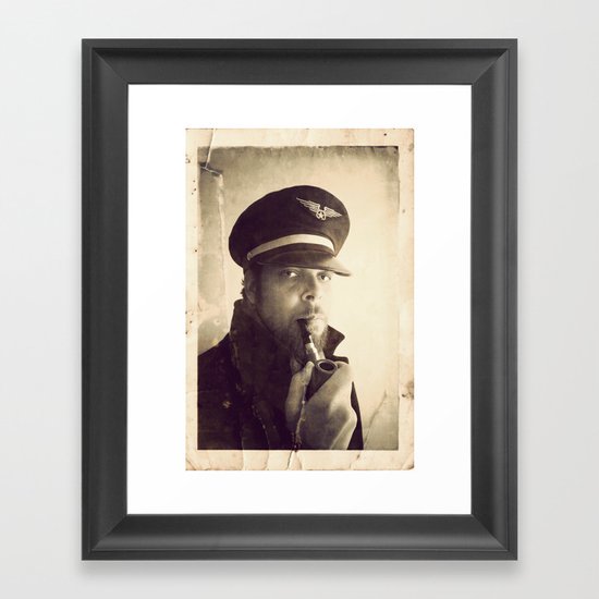 Sea Dog Framed Art Print