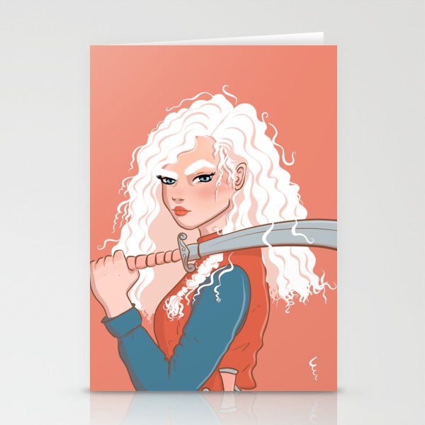 She Is Fierce Stationery Cards