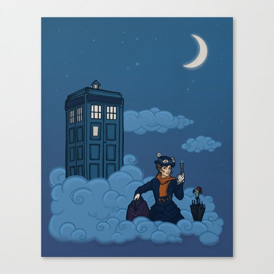 Nanny Who Canvas Print