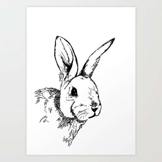 Rabbit Art Print