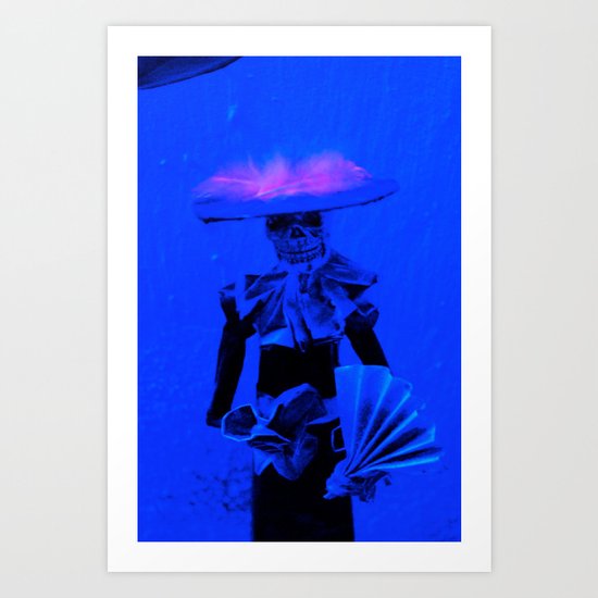 La huesuda Art Print