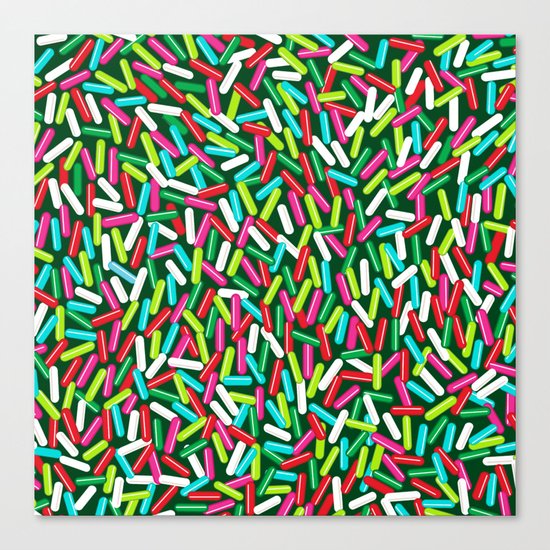 Encrusted With Sprinkles (Holiday Edition) Canvas Print