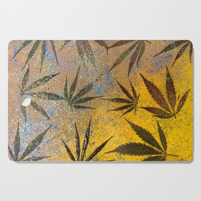 Cannabis leaves Cutting Board