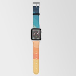 Retro style waves decoration Apple Watch Band