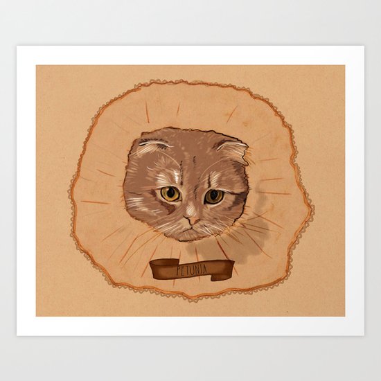 Petunia Art Print