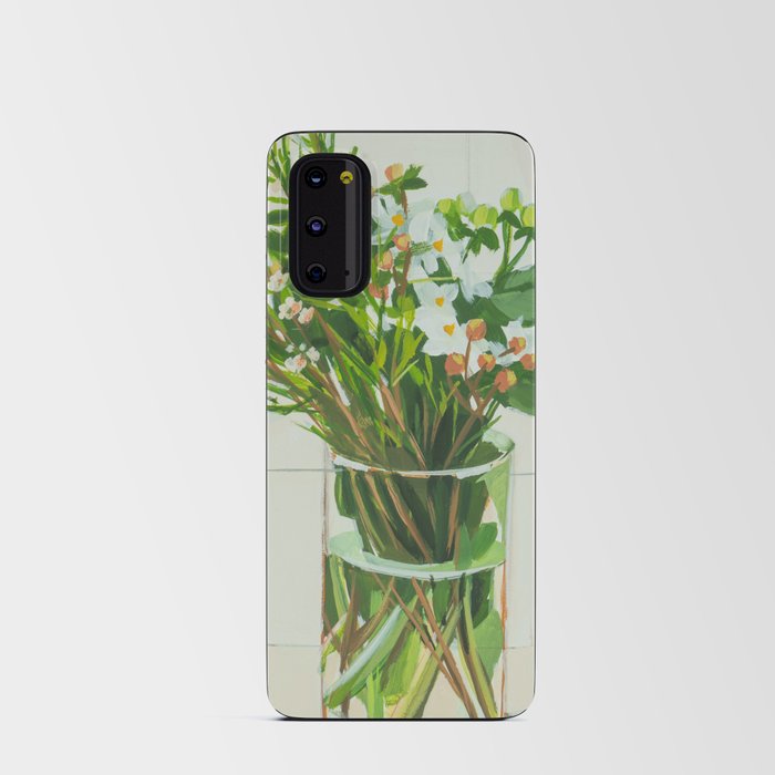 Paperwhite, Hyperium, and Wax Flowers Android Card Case