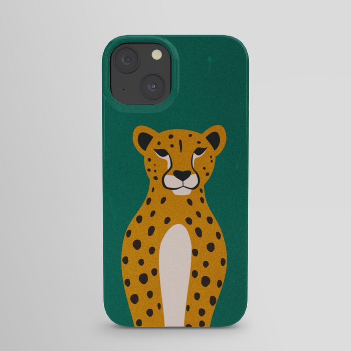 The Stare: Marigold Cheetah iPhone Case