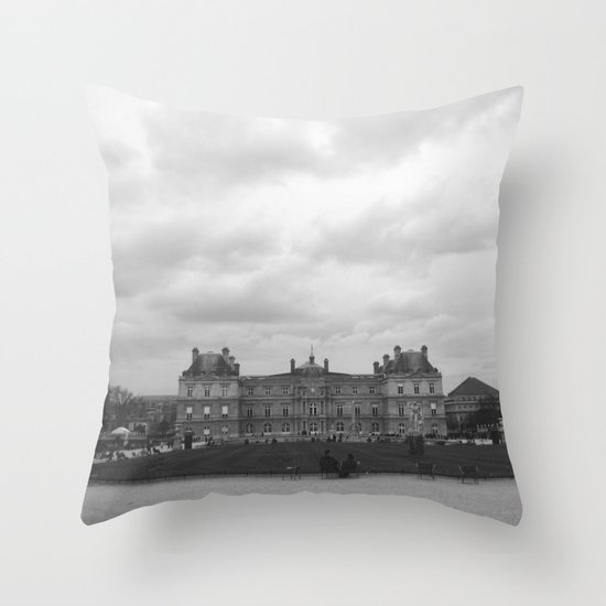 Cloud cover Throw Pillow