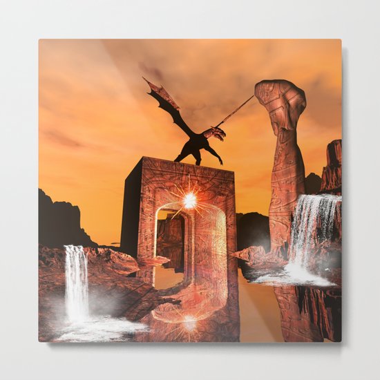 The dragon Metal Print