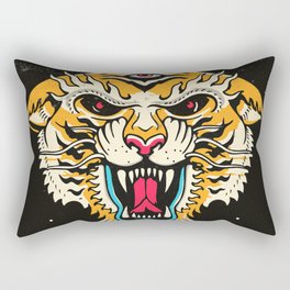 Tiger 3 Eyes Rectangular Pillow