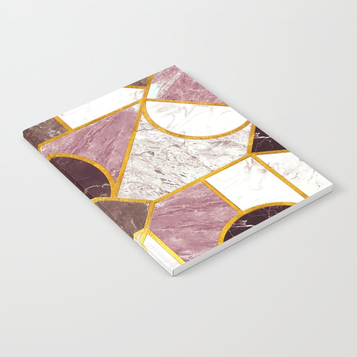 Geometric Marble Mosaic 02 Notebook