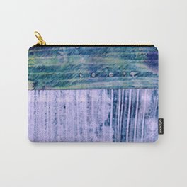 Modern Pinstripe Collage Carry-All Pouch