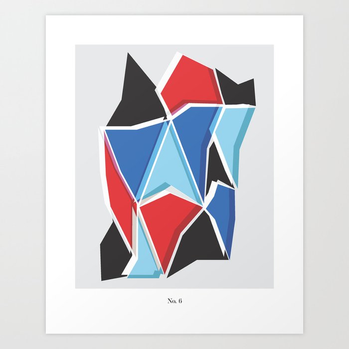 Geometrics No. 6 Art Print