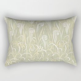 Winter Sage Grass Rectangular Pillow
