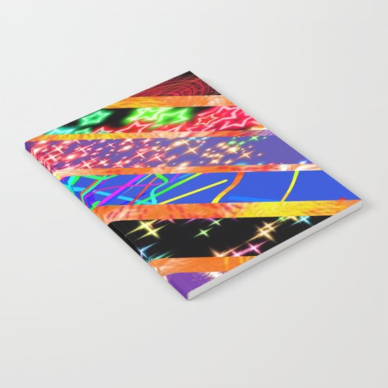 Crazy bright colours Notebook