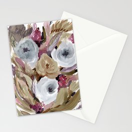 Floral 4 Stationery Cards