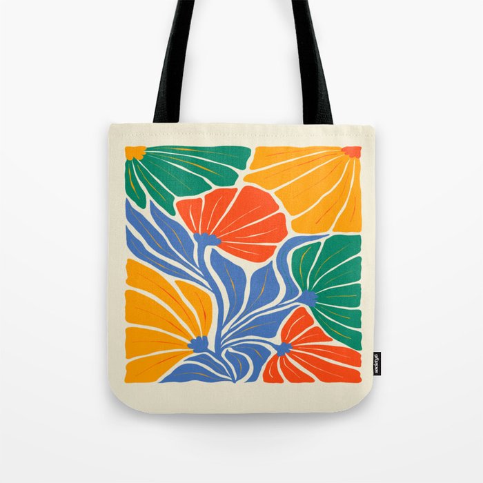Starlight Summer: Matisse Foliage | Flower Market 002 Tote Bag