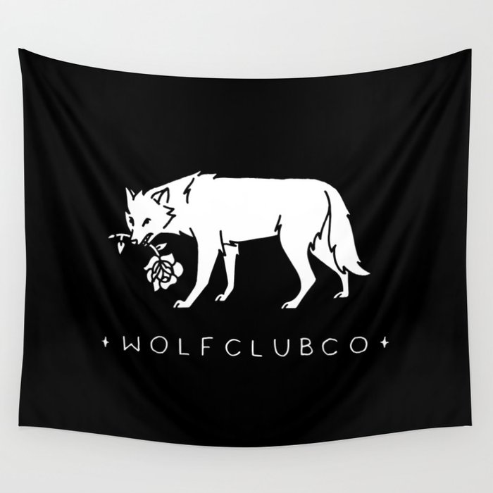 Wolf Club Co Wall Tapestry
