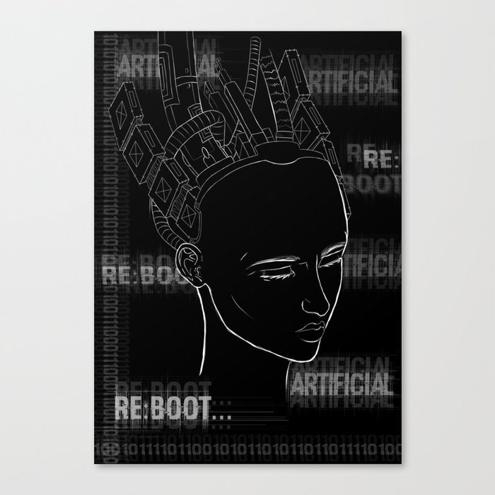 Reboot AI Canvas Print