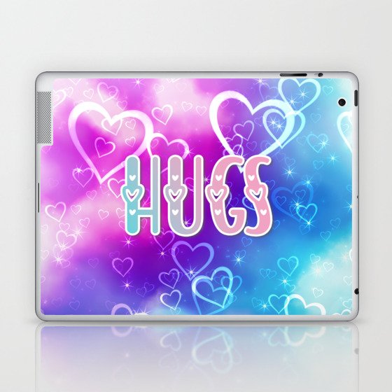 Dreamy Hugs Laptop & iPad Skin