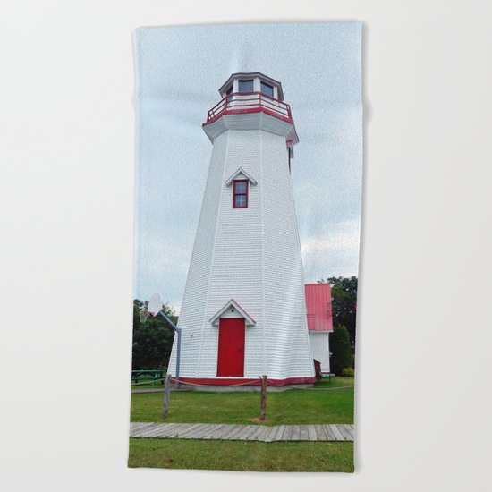 Campbelton Lighthouse Beach Towel