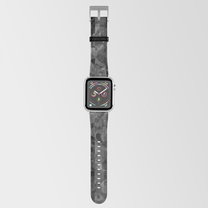 Gray bubble stripes Apple Watch Band