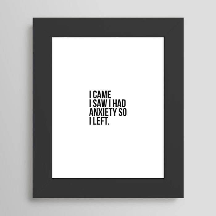 Framed Art Print